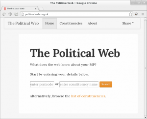 The Political Web