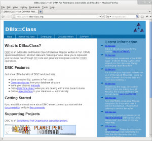 DBIx::Class Web Site