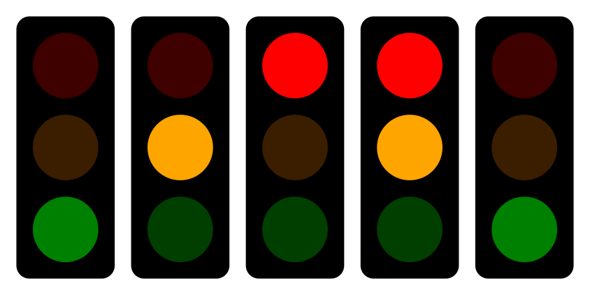 How to draw Traffic Lights easy for Kids. Traffic signals. Traffic rules  and Road safety drawing - YouTube