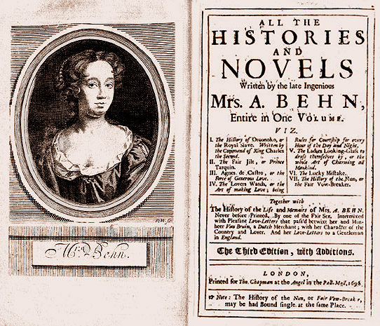 Aphra Behn Frontispiece