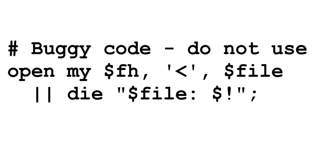 Buggy Code